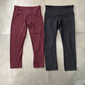 Cropped Lululemon leggings bundle!